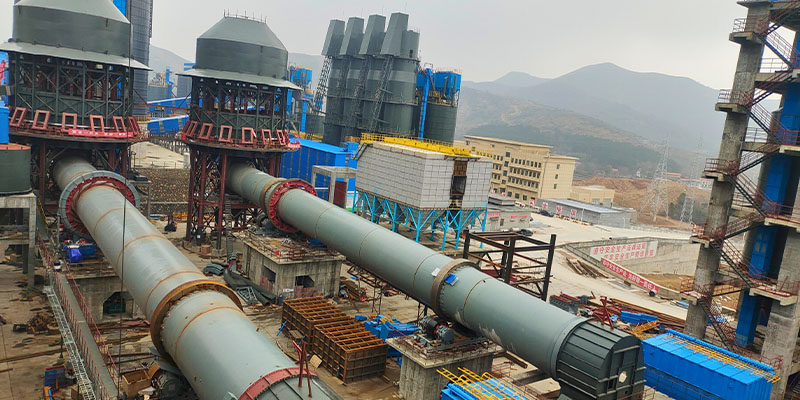 800 TPD Lime Rotary Kiln Project