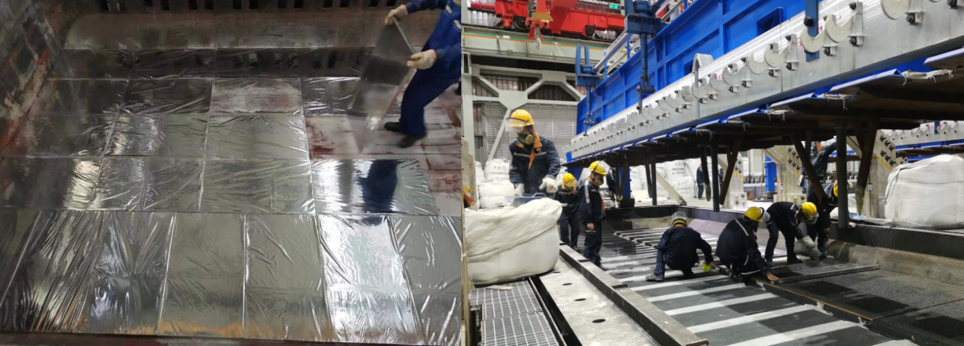 Aluminum Electrolytic Cell Lining Installation Site