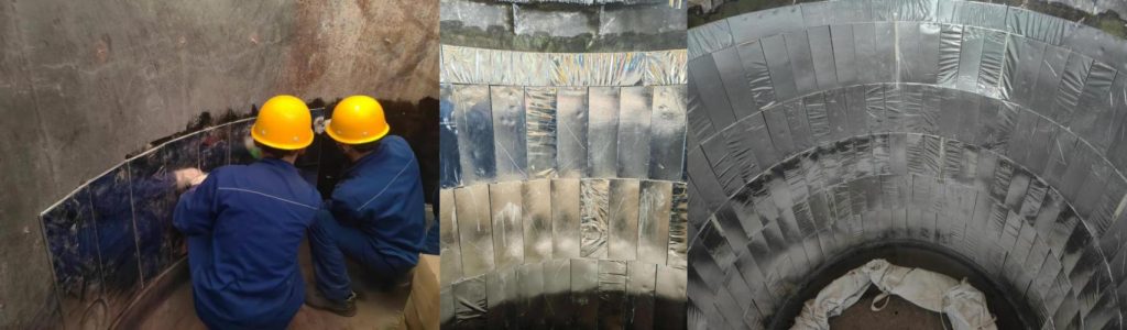 On-site Installation of Nano Microporous Insulation Boards Inside a Tundish