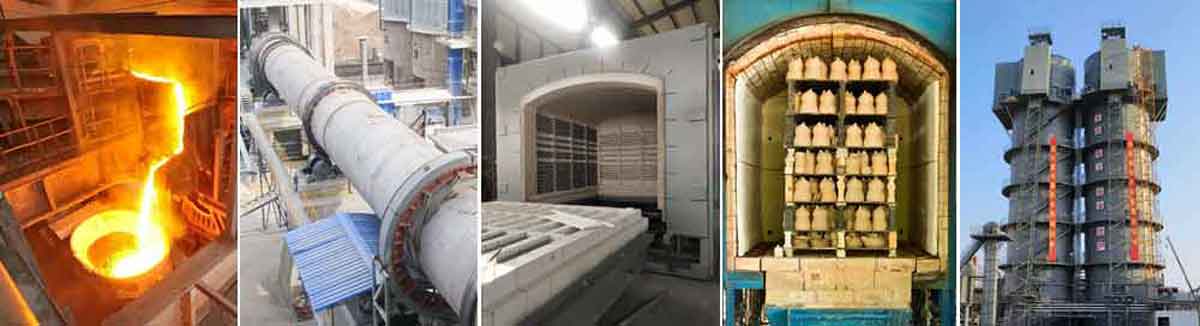 applications of phosphate alumina refractory bricks
