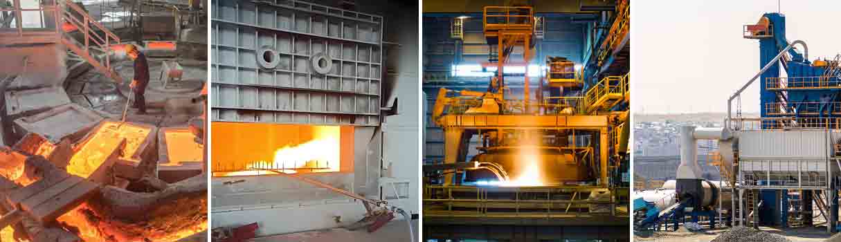 refractory concrete applications
