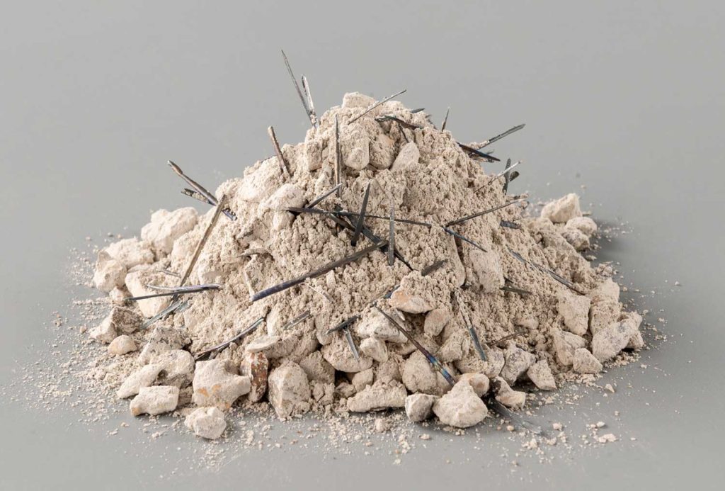 Steel-Fiber Refractory Castable