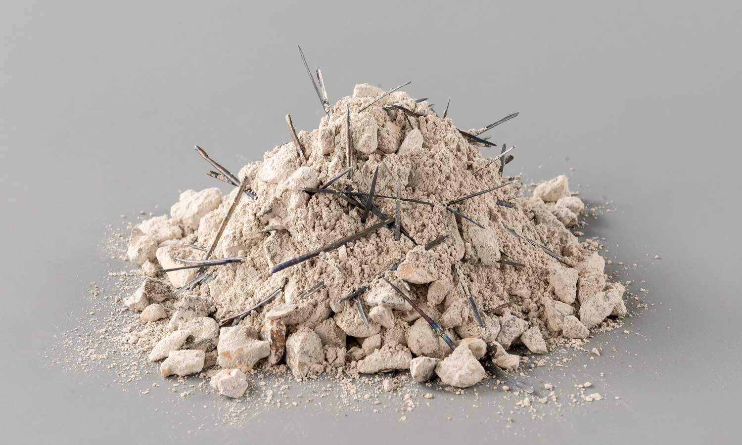 Steel-Fiber Refractory Castable