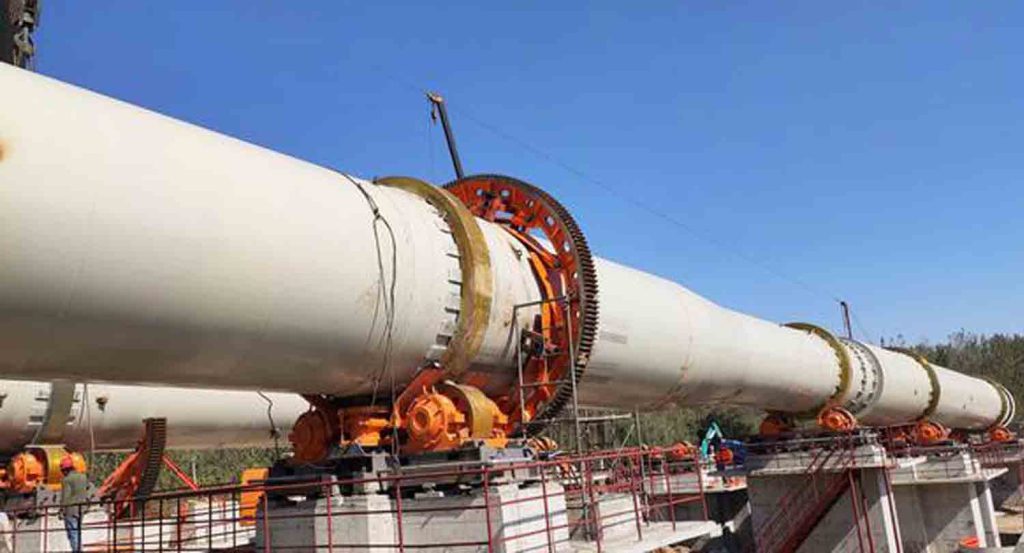 used as insulation layers in cement and lime rotary kiln