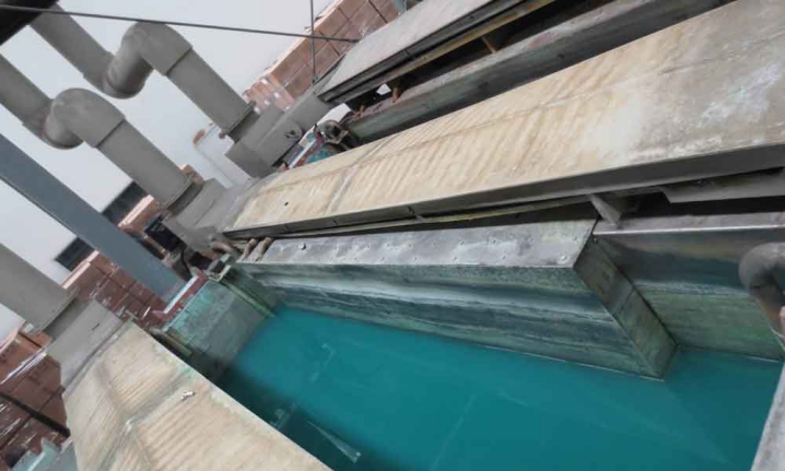 acid-resistant bricks used in pickling-tank