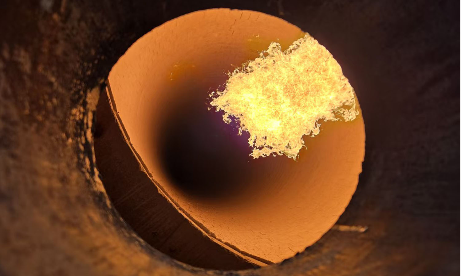 Jinheyuan helped the rotary kiln system for zinc oxide flue dust defluorination and chlorination to successfully enter the kiln drying stage.