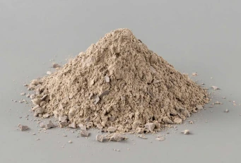 Unshaped refractories.