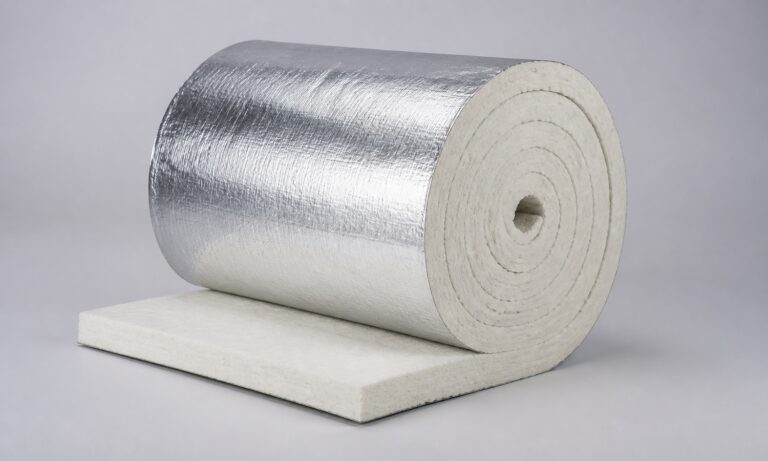 Ceramic fiber blanket.