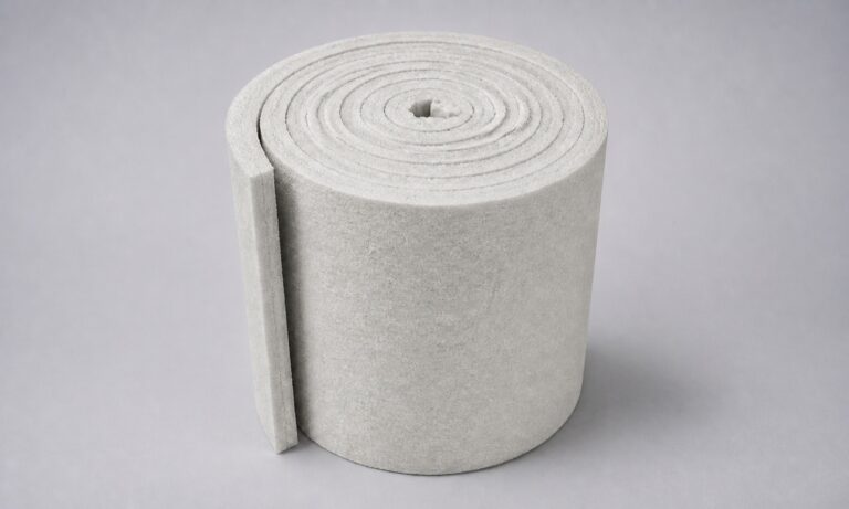 Ceramic fiber blanket.